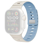 Bracelet de montre en silicone à boucle magnétique xDfind Norman, pour Apple Watch 42 / 44 / 45 / 46 / 49mm, pour Apple Watch 38 / 40 / 41 / S11 42mm