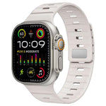 Bracelet de montre en silicone à boucle magnétique xDfind Norman, pour Apple Watch 42 / 44 / 45 / 46 / 49mm, pour Apple Watch 38 / 40 / 41 / S11 42mm