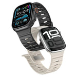 Bracelet de montre en silicone à boucle magnétique xDfind Norman, pour Apple Watch 42 / 44 / 45 / 46 / 49mm, pour Apple Watch 38 / 40 / 41 / S11 42mm