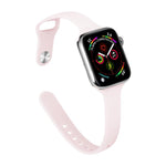 Bracelet de montre en silicone à petite taille et boucle inversée xDfind, pour Apple Watch 42 / 44 / 45 / 46 / 49 mm, pour Apple Watch 38 / 40 / 41 / S11 42 mm