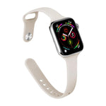 Bracelet de montre en silicone à petite taille et boucle inversée xDfind, pour Apple Watch 42 / 44 / 45 / 46 / 49 mm, pour Apple Watch 38 / 40 / 41 / S11 42 mm
