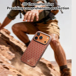 Coque de téléphone magnétique antichoc Benks Y3 en Kevlar avec motif diamant, pour iPhone 17 Pro Max, pour iPhone 17 Pro