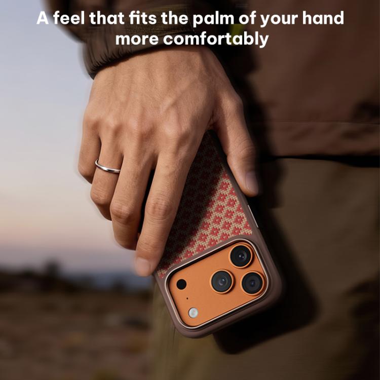 Coque de téléphone magnétique antichoc Benks Y3 en Kevlar avec motif diamant, pour iPhone 17 Pro Max, pour iPhone 17 Pro