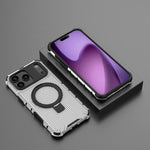 Coque de téléphone antichoc avec support à grille, Pour iPhone 17 Pro Max, Pour iPhone 17 Pro, Pour iPhone 17, Pour iPhone Air