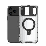 Coque de téléphone antichoc avec support à grille, Pour iPhone 17 Pro Max, Pour iPhone 17 Pro, Pour iPhone 17, Pour iPhone Air