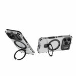 Coque de téléphone antichoc avec support à grille, Pour iPhone 17 Pro Max, Pour iPhone 17 Pro, Pour iPhone 17, Pour iPhone Air