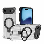 Coque de téléphone antichoc avec support à grille, Pour iPhone 17 Pro Max, Pour iPhone 17 Pro, Pour iPhone 17, Pour iPhone Air