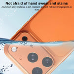 XDcase Protection d'objectif d'appareil photo métallique plat et creux, pour iPhone 17