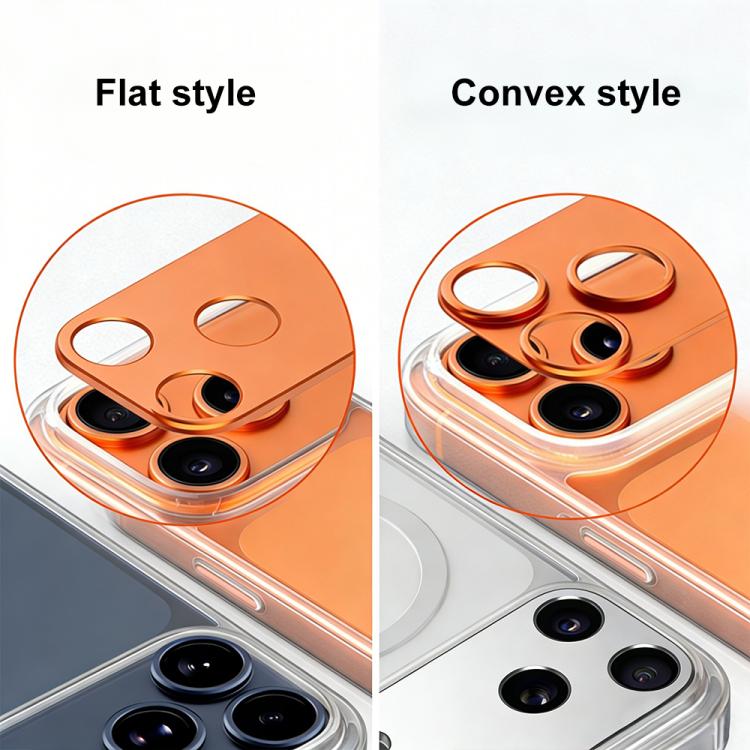 XDcase Protection d'objectif d'appareil photo métallique plat et creux, pour iPhone 17