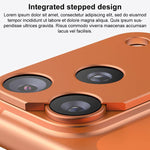 XDcase Protection d'objectif d'appareil photo métallique plat et creux, pour iPhone 17