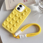 Coque de téléphone en silicone à ventouse simple avec lanière, Pour iPhone 17 Pro Max, Pour iPhone 17 Pro, Pour iPhone 17, Pour iPhone Air, Pour iPhone 16 Pro Max, Pour iPhone 16 Pro, Pour iPhone 16 Plus, Pour iPhone 16