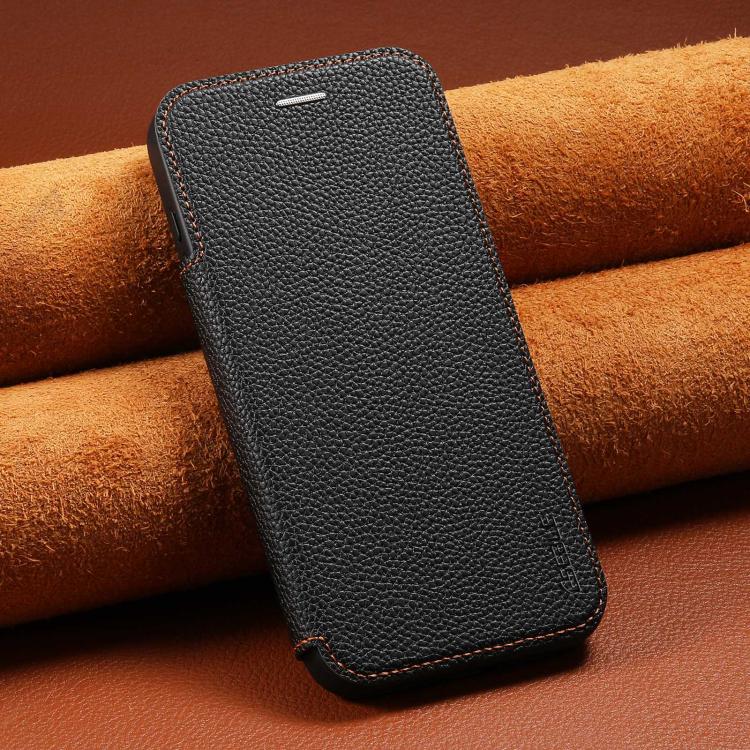 Coque de téléphone ESEBLE ultra-fine en cuir végétalien magnétique avec fente pour cartes, pour iPhone 17 Pro Max, pour iPhone 17 Pro, pour iPhone 17, pour iPhone Air