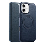 Coque de téléphone ESEBLE ultra-fine en cuir végétalien magnétique avec fente pour cartes, pour iPhone 17 Pro Max, pour iPhone 17 Pro, pour iPhone 17, pour iPhone Air