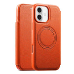 Coque de téléphone ESEBLE ultra-fine en cuir végétalien magnétique avec fente pour cartes, pour iPhone 17 Pro Max, pour iPhone 17 Pro, pour iPhone 17, pour iPhone Air