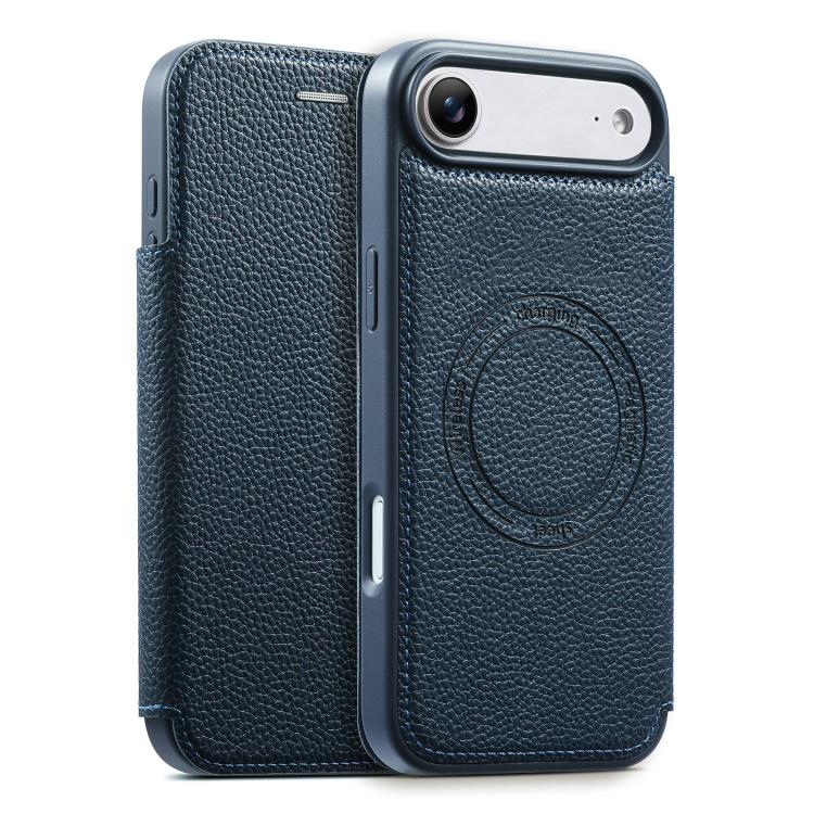 Coque de téléphone ESEBLE ultra-fine en cuir végétalien magnétique avec fente pour cartes, pour iPhone 17 Pro Max, pour iPhone 17 Pro, pour iPhone 17, pour iPhone Air