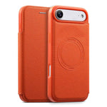 Coque de téléphone ESEBLE ultra-fine en cuir végétalien magnétique avec fente pour cartes, pour iPhone 17 Pro Max, pour iPhone 17 Pro, pour iPhone 17, pour iPhone Air