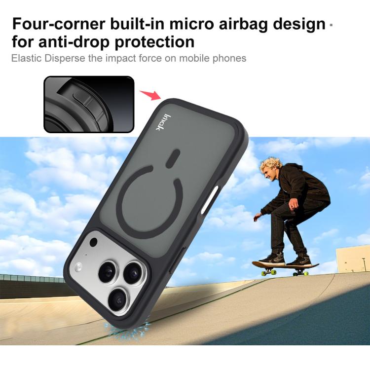 Coque de téléphone antichoc magnétique iMak UX-9C Series PC + TPU, pour iPhone 17 Pro Max, pour iPhone 17 Pro