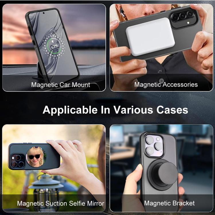 Coque de téléphone antichoc magnétique iMak UX-9C Series PC + TPU, pour iPhone 17 Pro Max, pour iPhone 17 Pro