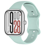 xDfind Solid Color Butterfly Buckle Silicone Watch Band, For Xiaomi Band 10 Pro / 9 Pro / Redmi Watch 6