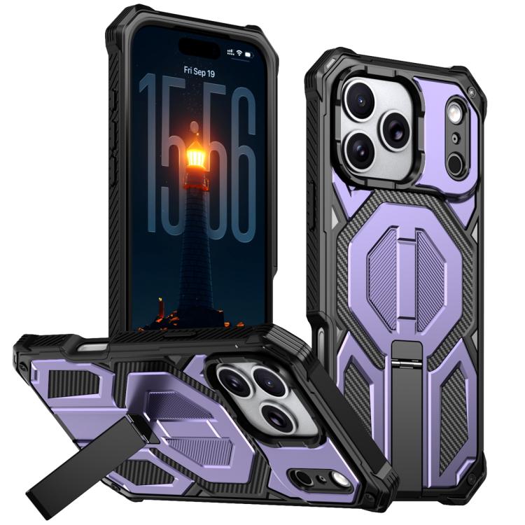 Étui de téléphone antichoc magnétique avec support métallique caché, Pour iPhone 17 Pro Max, Pour iPhone 17 Pro, Pour iPhone 17, Pour iPhone Air, Pour iPhone 16 Pro Max, Pour iPhone 16 Pro, Pour iPhone 16 Plus, Pour iPhone 16
