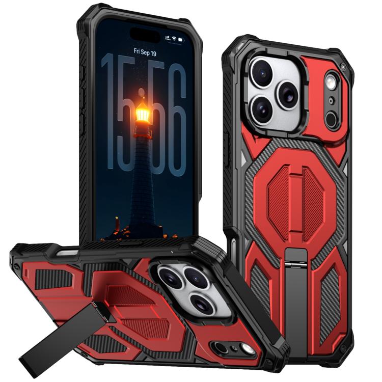 Étui de téléphone antichoc magnétique avec support métallique caché, Pour iPhone 17 Pro Max, Pour iPhone 17 Pro, Pour iPhone 17, Pour iPhone Air, Pour iPhone 16 Pro Max, Pour iPhone 16 Pro, Pour iPhone 16 Plus, Pour iPhone 16