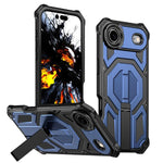 Étui de téléphone antichoc magnétique avec support métallique caché, Pour iPhone 17 Pro Max, Pour iPhone 17 Pro, Pour iPhone 17, Pour iPhone Air, Pour iPhone 16 Pro Max, Pour iPhone 16 Pro, Pour iPhone 16 Plus, Pour iPhone 16