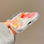 Epoxy Resin 3D Pattern Acrylic Transparent Phone Case, For iPhone 13 Pro Max, For iPhone 13 Pro, For iPhone 13, For iPhone 12, For iPhone 12 Pro Max, For iPhone 12 Pro, For iPhone 11