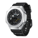 Montre électronique lumineuse d'extérieur NORTH EDGE Mercury en alliage de zinc 5 ATM