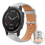 xDfind Rose Gold Buckle Black Shark Fine Grain Vegan Leather Watch Band, For Garmin Fenix 8/7/6/5 22mm, For Garmin Fenix 8/7S/6S/5S 20mm, For Garmin Forerunner 45 / 45S / Swim 2, For Garmin Forerunner 220/735/735XT/230/235, For Garmin Forerunner 35/30/35j
