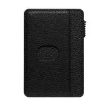 Sac porte-cartes magnétique Denior V25 en cuir PU texturé litchi