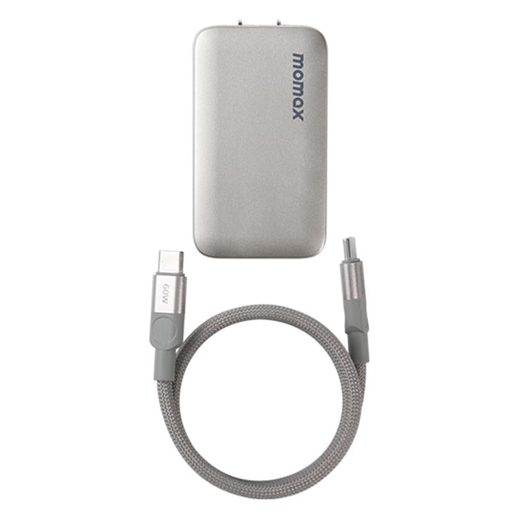 Kit chargeur rapide MOMAX UM79 Ultra 45W 2 ports GaN Slim, prise US
