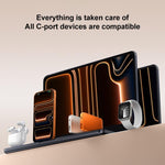 Kit chargeur rapide MOMAX UM79 Ultra 45W 2 ports GaN Slim, prise US
