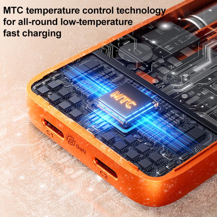 Kit chargeur rapide MOMAX UM79 Ultra 45W 2 ports GaN Slim, prise US