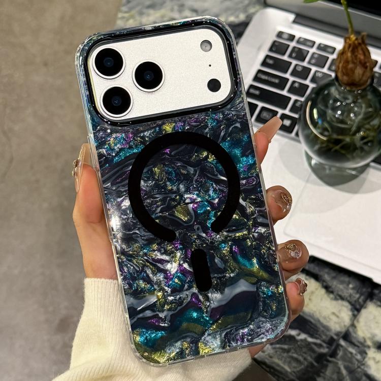 Coque de téléphone magnétique texturée coquille plaquée or, Pour iPhone 17 Pro Max, Pour iPhone 17 Pro, Pour iPhone 17, Pour iPhone Air, Pour iPhone 16 Pro Max, Pour iPhone 16 Pro, Pour iPhone 16, Pour iPhone 15 Pro Max, Pour iPhone 15 Pro, Pour iPhone 15