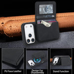 Étui portefeuille magnétique détachable en similicuir rétro avec blocage RFID pour iPhone 17 Pro Max, pour iPhone 17 Pro