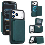 Étui portefeuille magnétique détachable en similicuir rétro avec blocage RFID pour iPhone 17 Pro Max, pour iPhone 17 Pro