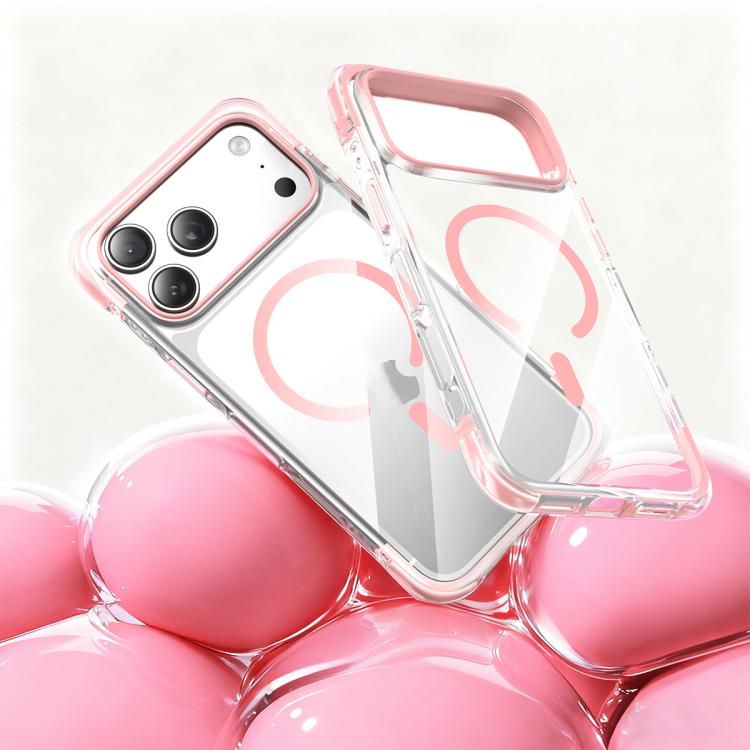 Coque de téléphone antichoc magnétique en TPU Airbag sous vide + Acrylique, Pour iPhone 17 Pro Max, Pour iPhone 17 Pro, Pour iPhone 17