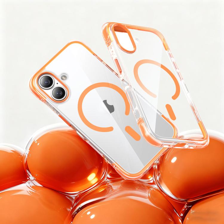 Coque de téléphone antichoc magnétique en TPU Airbag sous vide + Acrylique, Pour iPhone 17 Pro Max, Pour iPhone 17 Pro, Pour iPhone 17
