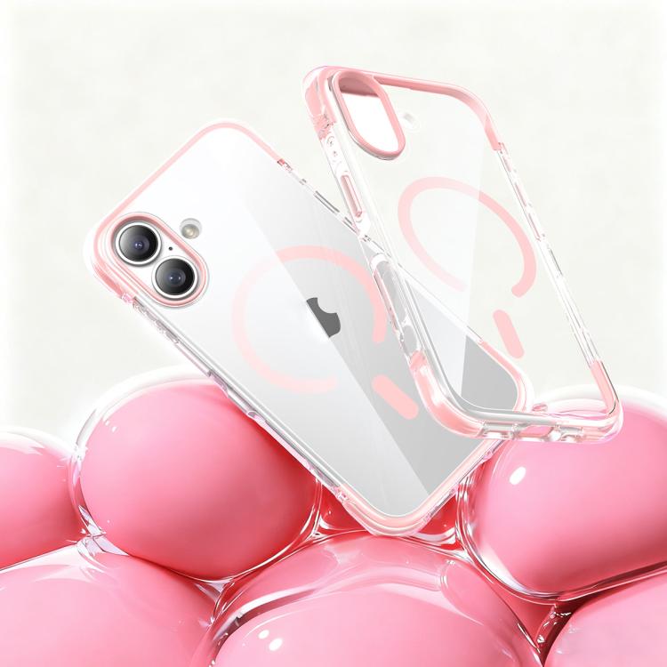 Coque de téléphone antichoc magnétique en TPU Airbag sous vide + Acrylique, Pour iPhone 17 Pro Max, Pour iPhone 17 Pro, Pour iPhone 17
