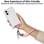 XDcase Dragonne anti-perte pour téléphone avec boucle métallique et joint, Longueur : 18,9 cm