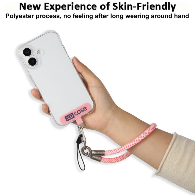 XDcase Dragonne anti-perte pour téléphone avec boucle métallique et joint, Longueur : 18,9 cm