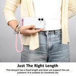 XDcase Dragonne anti-perte pour téléphone avec boucle métallique et joint, Longueur : 18,9 cm