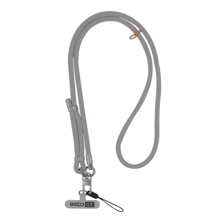 Dragonne de téléphone anti-perte XDcase avec boucle et joint en métal, longueur réglable : 41-77 cm