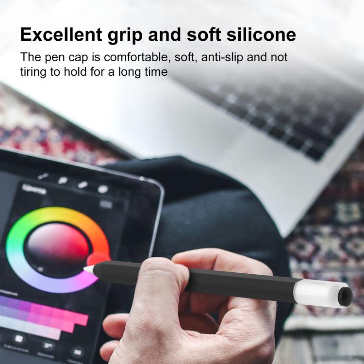 XDcase Jelly Manchon en silicone détachable pour stylet, compatible avec Apple Pencil USB-C / 3e génération