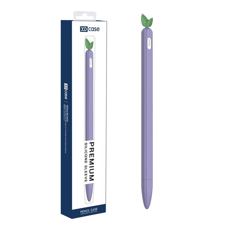 XDcase Étui de Stylet Anti-dérapant en Silicone Fruit & Légumes, Pour Apple Pencil Pro / 2