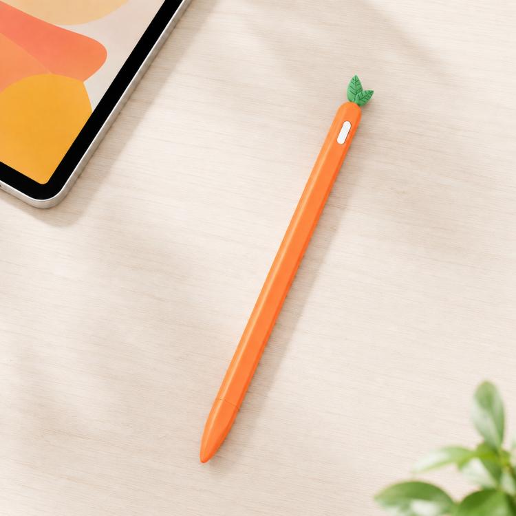 XDcase Étui de Stylet Anti-dérapant en Silicone Fruit & Légumes, Pour Apple Pencil Pro / 2