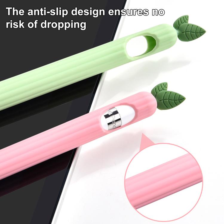 XDcase Étui de Stylet Anti-dérapant en Silicone Fruit & Légumes, Pour Apple Pencil Pro / 2