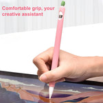 XDcase Étui de Stylet Anti-dérapant en Silicone Fruit & Légumes, Pour Apple Pencil Pro / 2