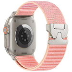 xDfind Bracelet de montre en nylon avec boucle de parachute et motif de montagne, pour Apple Watch 42 / 44 / 45 / 46 / 49mm, pour Apple Watch 38 / 40 / 41 / S10 42mm