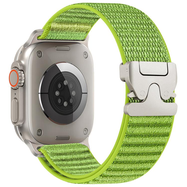 xDfind Bracelet de montre en nylon avec boucle de parachute et motif de montagne, pour Apple Watch 42 / 44 / 45 / 46 / 49mm, pour Apple Watch 38 / 40 / 41 / S10 42mm
